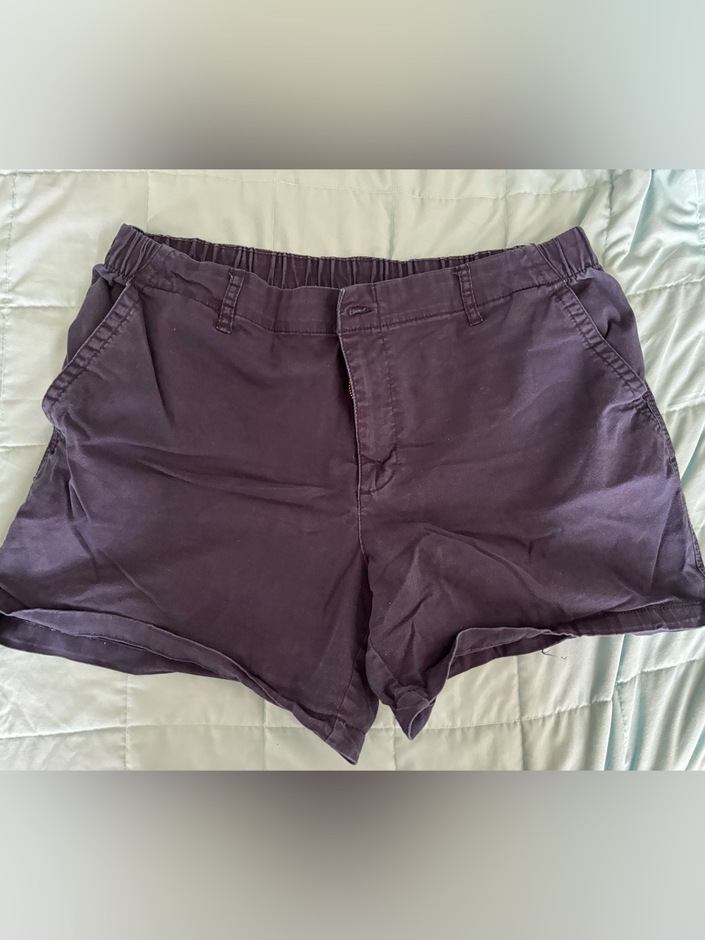 Old Navy Navy Blue OG Chino Women's Casual Pull-On Shorts